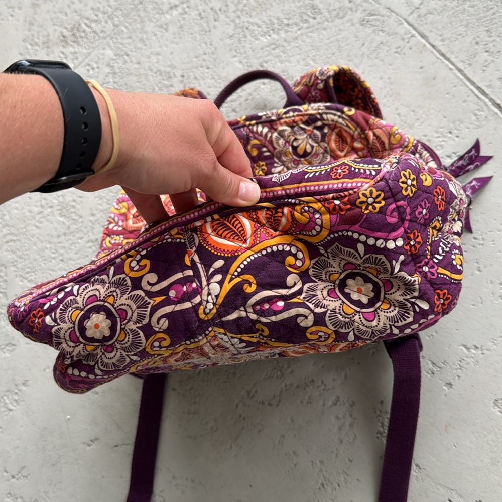 Vera Bradley Sunset Pattern Backpack| Travel Back… - image 7